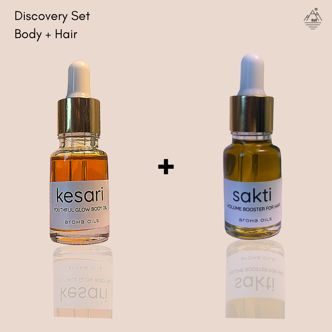 Discovery Set - Hair + Body – Aroha Oils