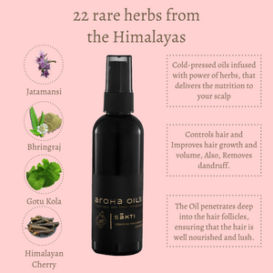 Sakti - Herb infused Ayurvedic Hair Oil