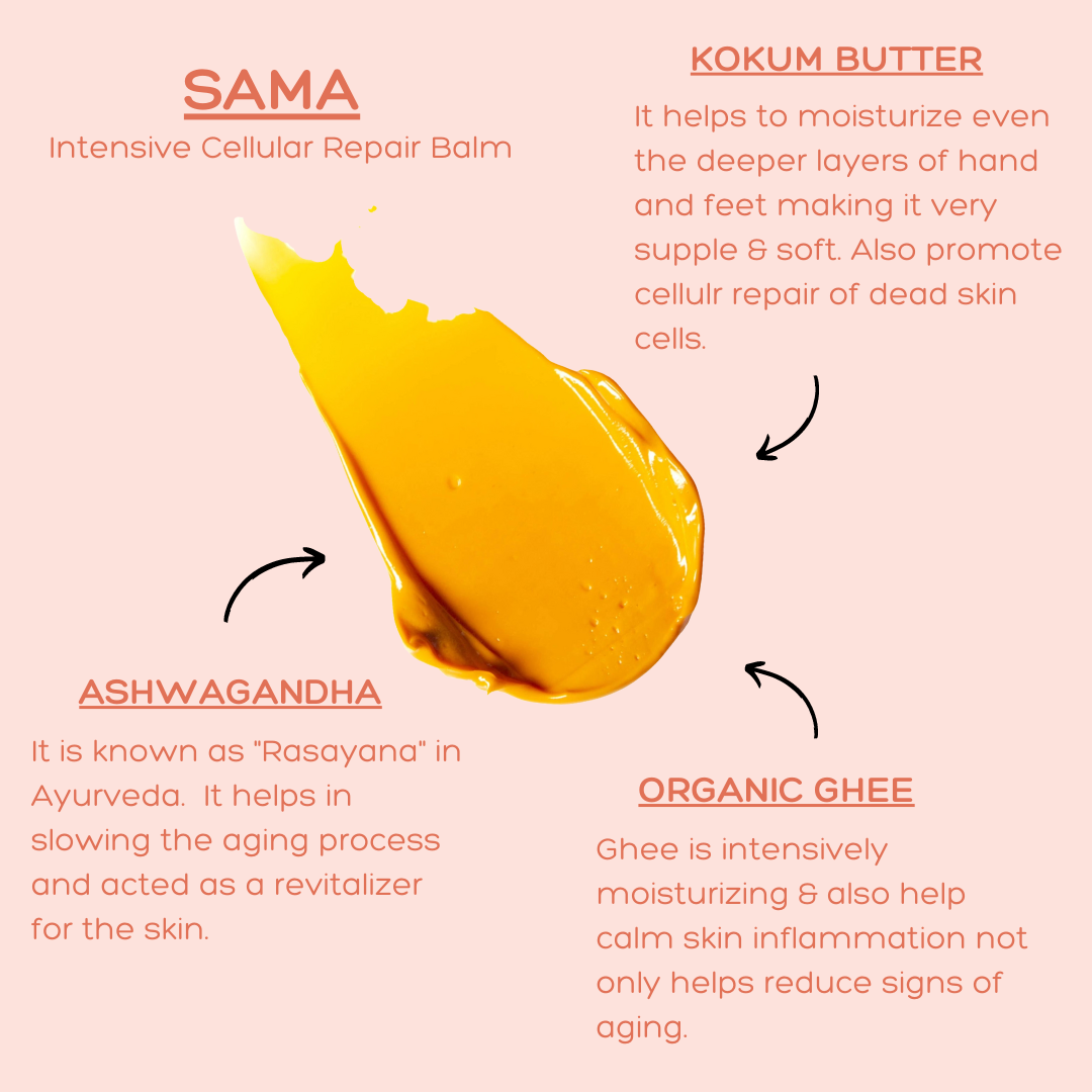 Sama - Ultra Nourishing Hand and Feet Balm | Aroha Oils